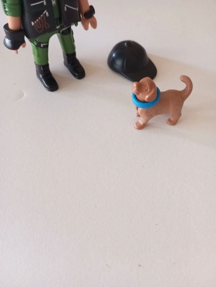 Playmobil policier maître chien - photo numéro 3