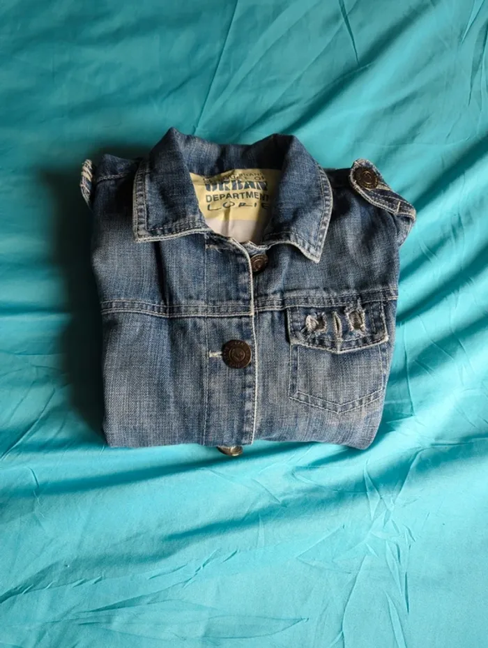 Veste jeans fille