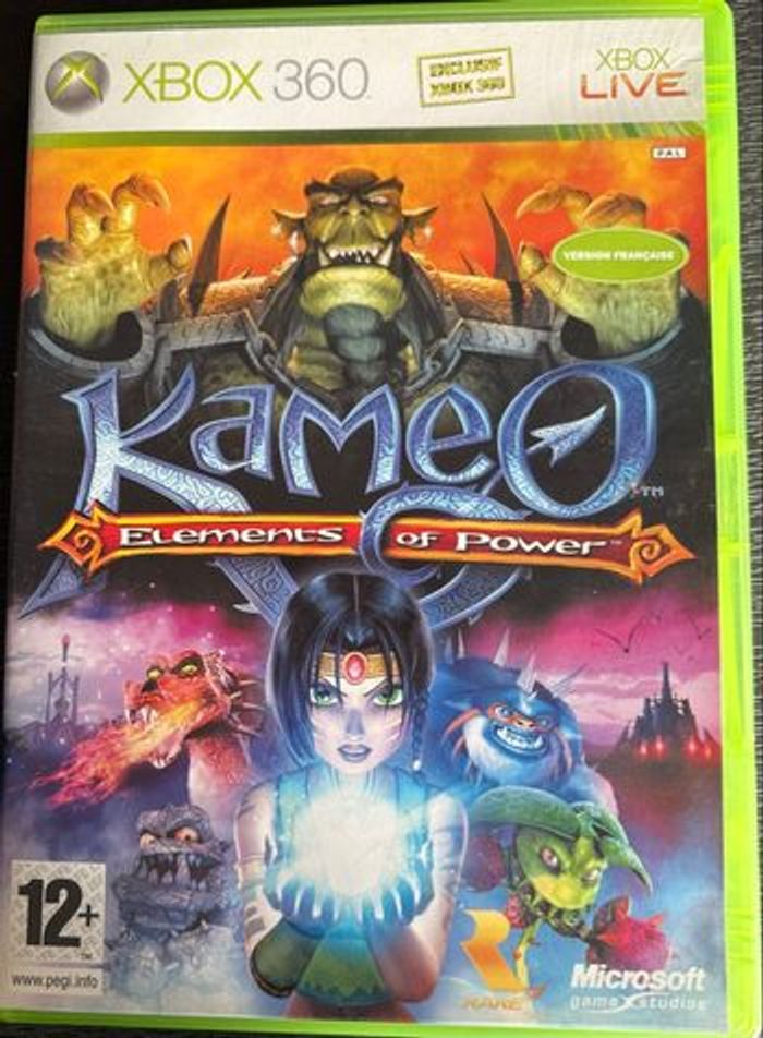 Jeu Xbox 360 - KAMEO: ELEMENTS OF POWER - Complet - Rare / RARE