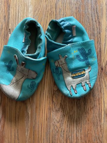 Chaussons en cuir Tichoups