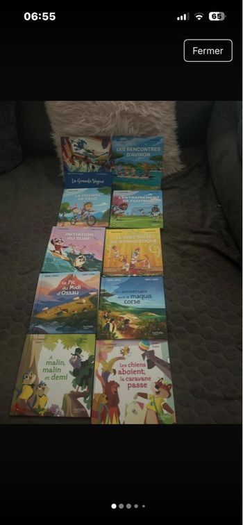 Lots de 10 livres Mac do