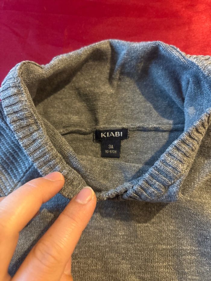 Pull gris - photo numéro 3