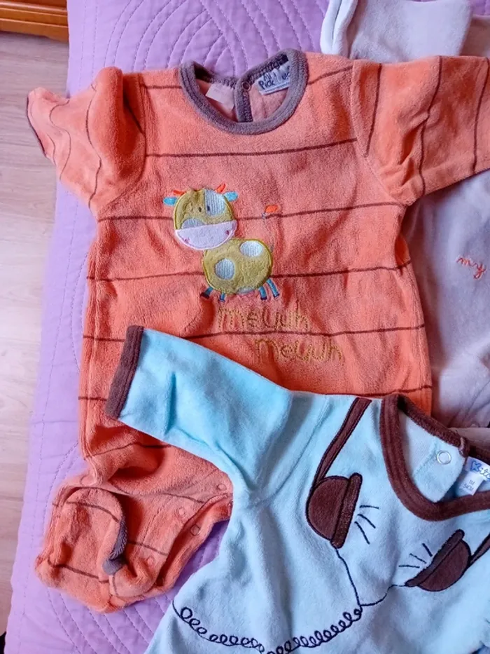 Pyjamas bébé pickouic et kitchoun - photo numéro 7
