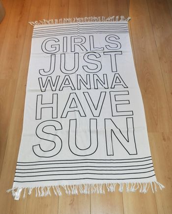 Serviette de plage ou bain 150x90cm