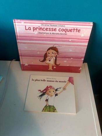 2 livres école des loisirs princesse