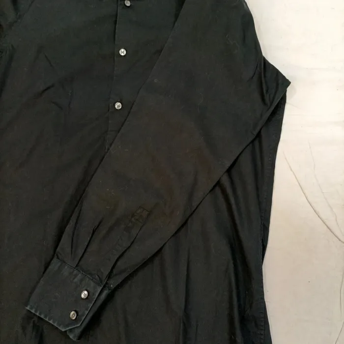 Chemise à manches longues noire - Hugo Boss - 32/33 A1086 - photo numéro 4