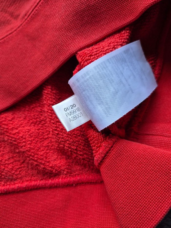 Sweat pull adidas -orange -taille xs- bon état - photo numéro 6