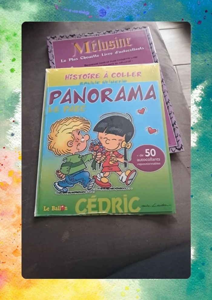 Livres autocollants Mélusine et cédric - photo numéro 7