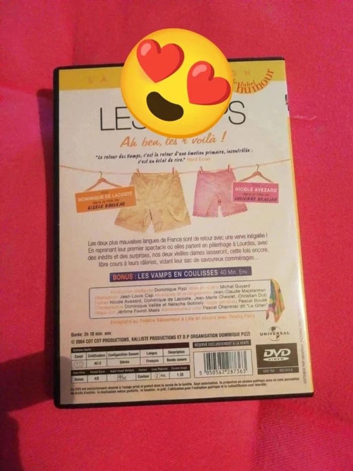 DVD Les Vamps Ah Bah Les R'voilà - photo numéro 3