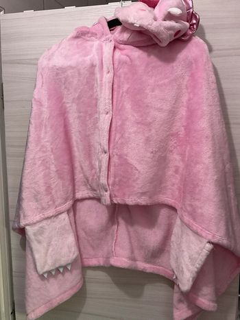 Cape enfant dragon licorne avec poche