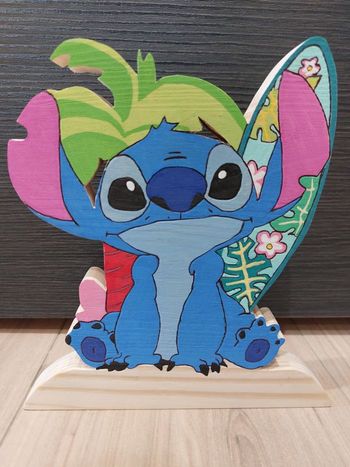 Decoration  stitch bois
