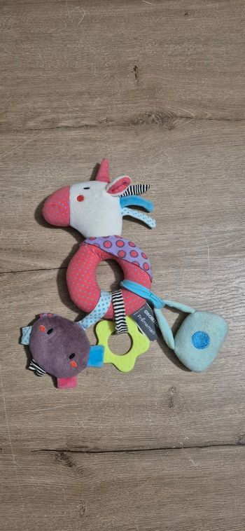 Hochet peluche d'activités licorne 🦄