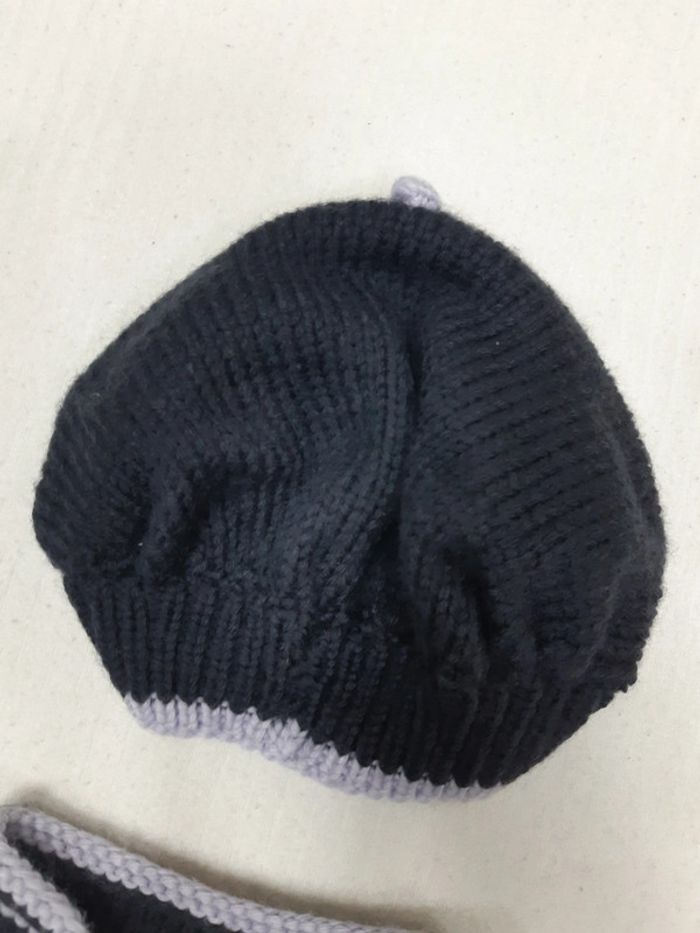 Ensemble gilet en maille et bonnet - photo numéro 6