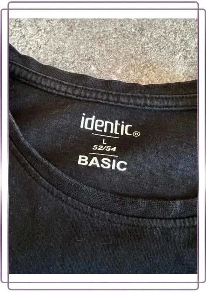 T shirt homme Identic L - Men's T-shirt - Maglietta uomo - Herren-T-Shirt - photo numéro 4