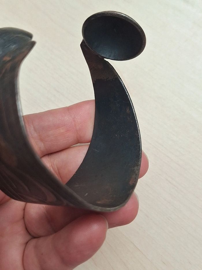 💎 Élégant bracelet en bois sculpté 💎 - photo numéro 6