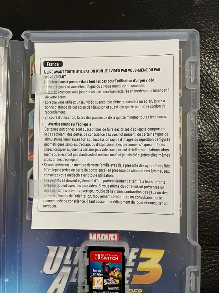 Jeu Switch Marvel Ultimate Alliance 3 The black order - photo numéro 2