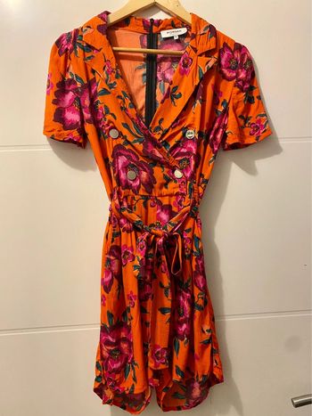 Combinaison short été motif à fleurs taille 34 morgan de toi