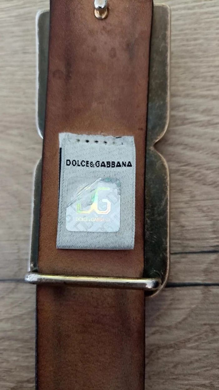 Ceinture Dolce & Gabbana - taille 95 cm - photo numéro 4