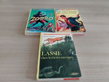 Lot de 3 livres, Disney, Lassie, le Mystère (idéal bibliothèque)(5)