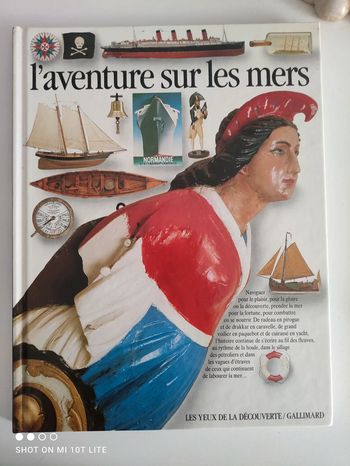 Livre l'aventure sur les mers