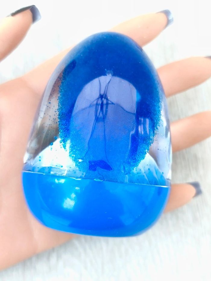 Sablier volcan bleu - photo numéro 4