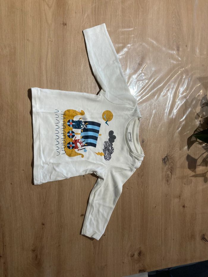 Tee shirt manches longues orchestra taille 18 mois - photo numéro 3