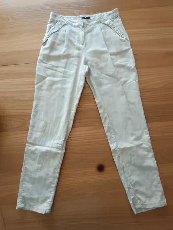 Pantalon Lin & coton  H&M - Taille 34