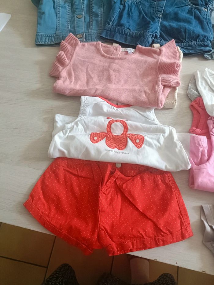 Lot vêtements fille 9 mois été - photo numéro 7