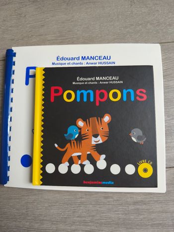 Livre / Audio / Braille : Pompons