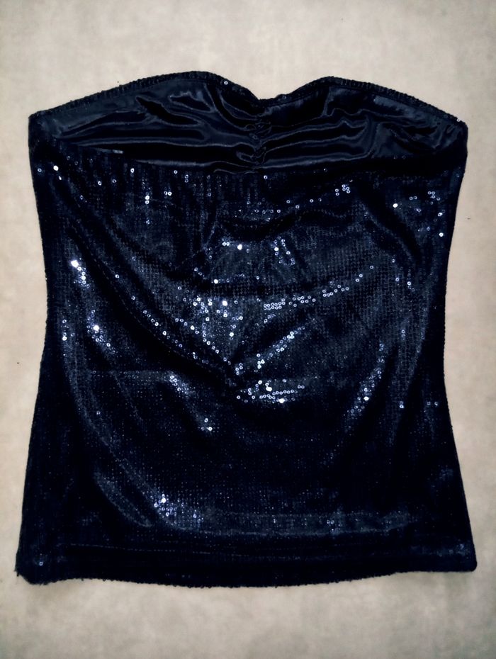 🌺 magnifique top bustier ultra chic pour briller avec élégance 🌺 - photo numéro 2