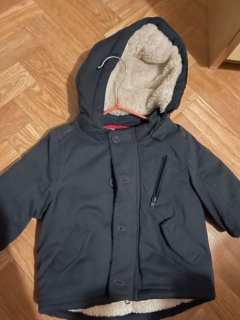 parka  doudoune garçon boy fourrure 3mois