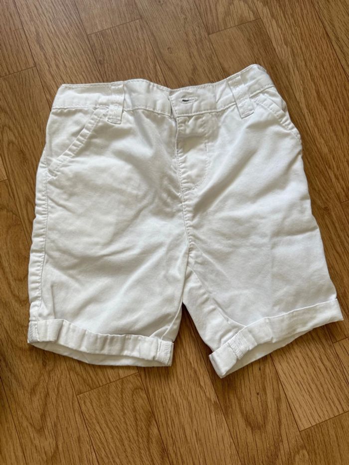 Short blanc 12 mois