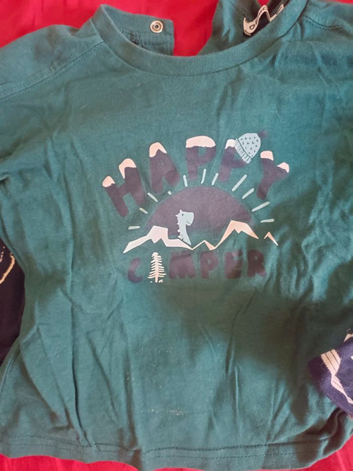 Lot 4 tshirt ML 18mois - photo numéro 5