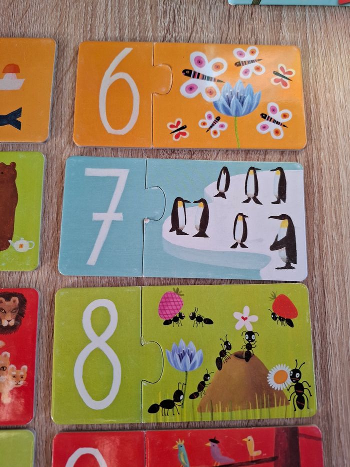 Puzzle duo Djeco chiffres - photo numéro 5