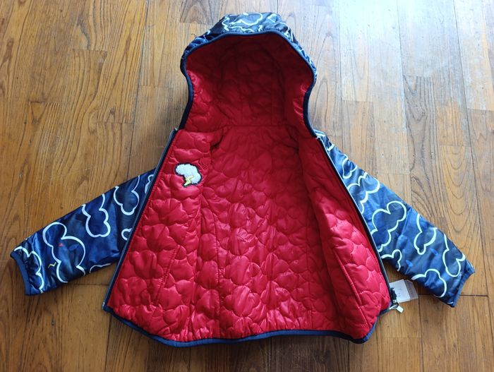 Doudoune réversible Catimini 4 ans - photo numéro 2