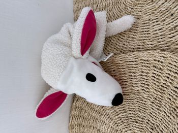 Peluche Doudou Marionette Mouton agneau Caniche Chien blanc Ikéa