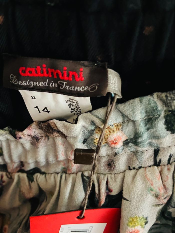 Jupe Réversible T.14 ans Catimini Neuf - photo numéro 5