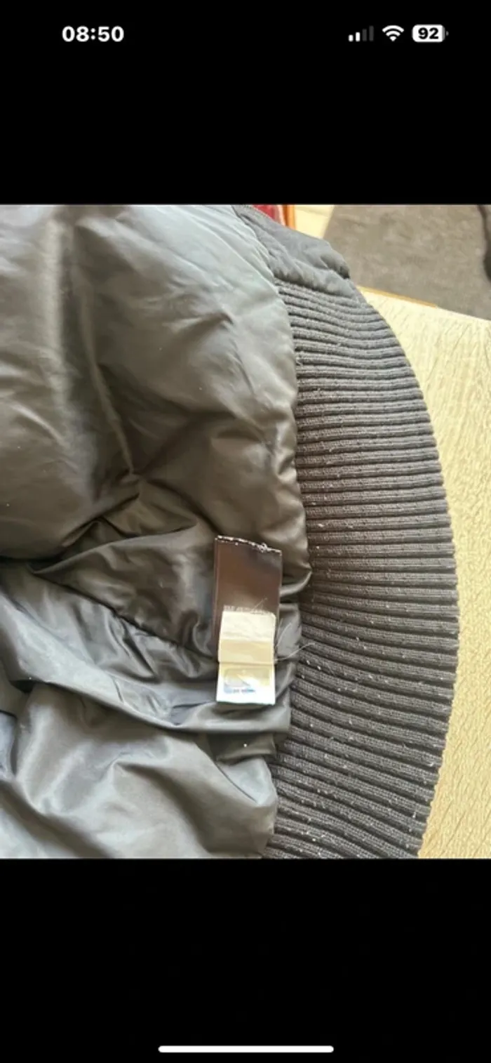 Veste doudoune the north face noir brodé taille XS - photo numéro 6