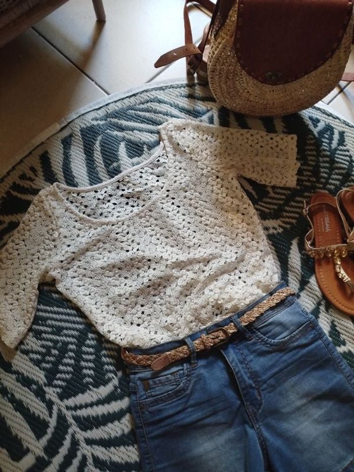 Haut crochet Vintage