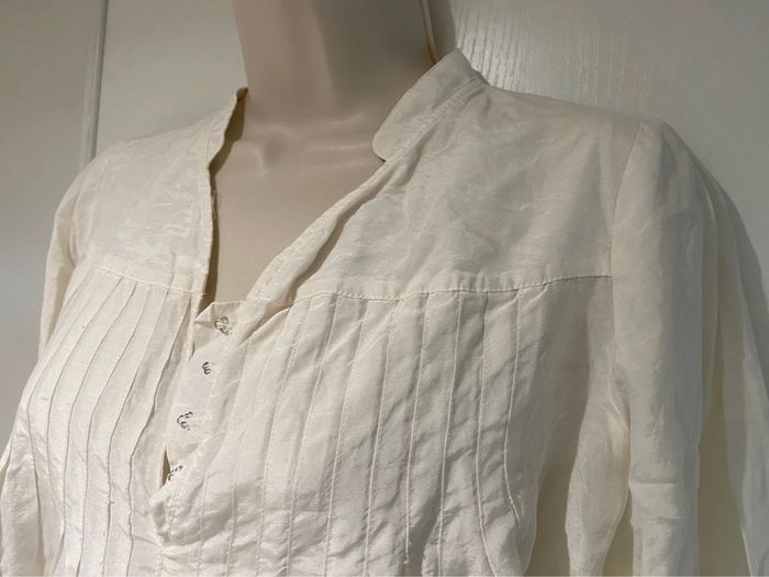 Blouse, Véro Moda, style Paloma, 37 %, soie 63 % coton - photo numéro 20