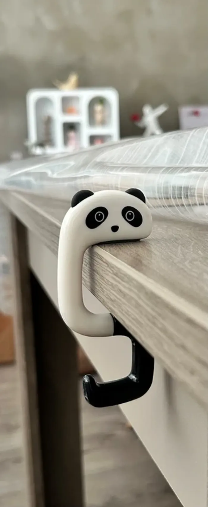 Crochet Porte Sac à Mains Panda Neuf - photo numéro 6