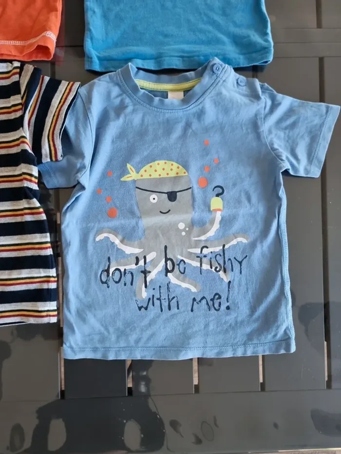 Lot 6 t-shirt 2ans - photo numéro 6