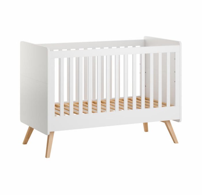 Lit évolutif Vox Vintage blanc /chêne 70x140 - photo numéro 5