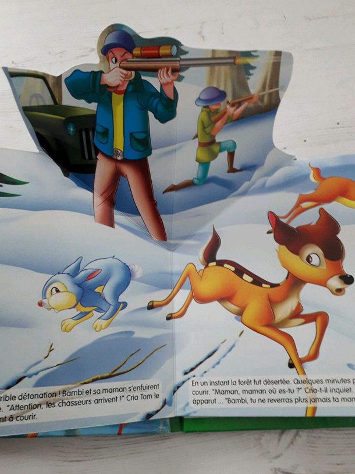 Livre Bambi Mon premier conte pop-up - photo numéro 3