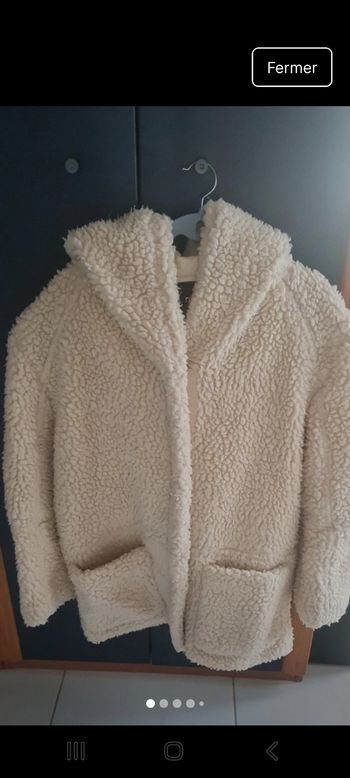 Manteau sherpa maje taille 1