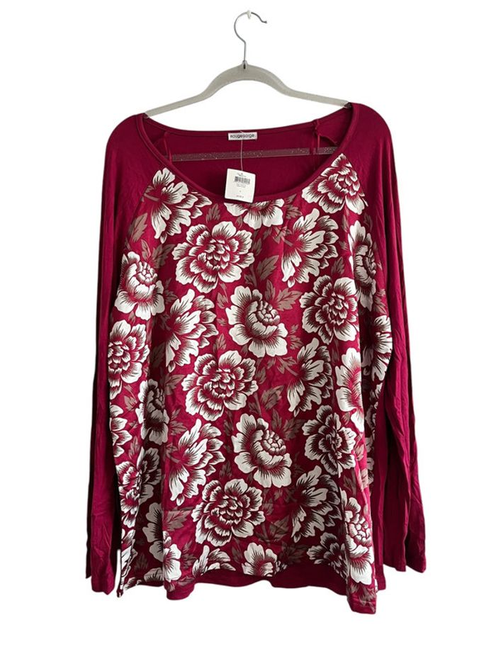 Blouse Rougegorge manches longues femme taille 44-46