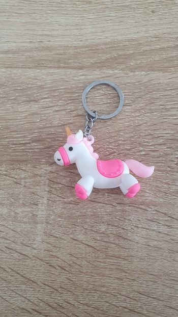 Porte clé licorne