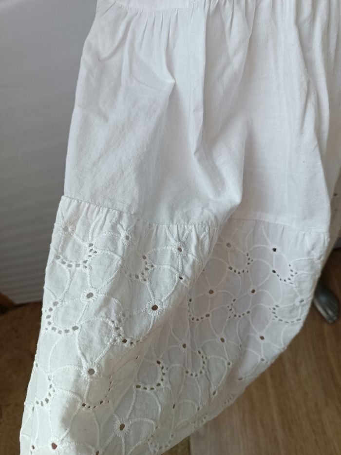 Robe blanche coton taille 38 - photo numéro 2