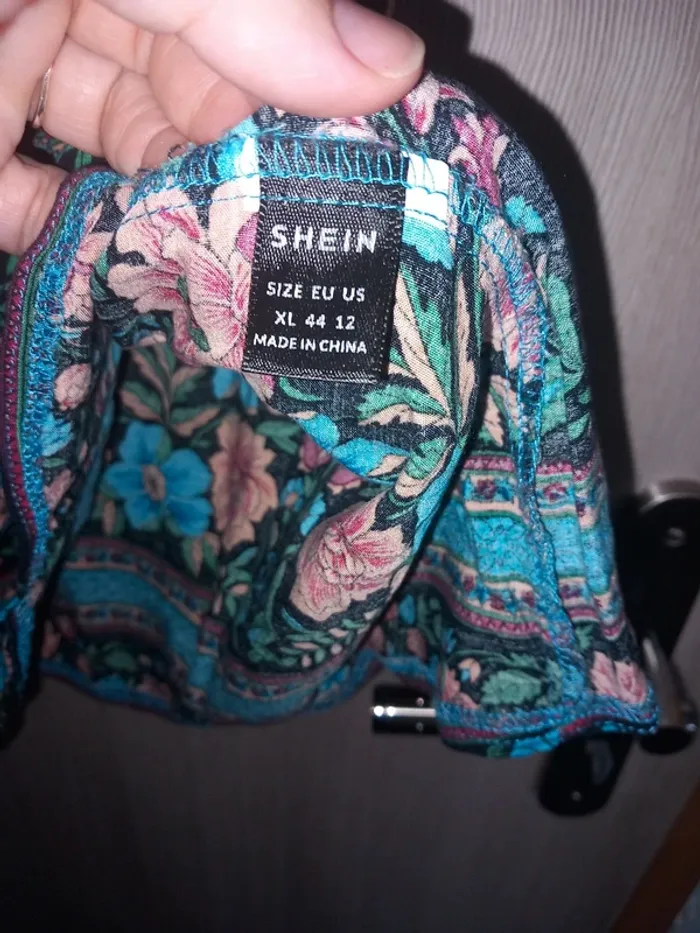 Robe légère fleurie shein 44 - photo numéro 3