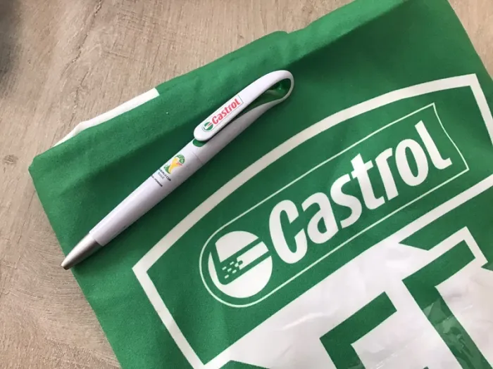 Stylo bille castrol